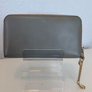 Chloe Two Tone Brown and Black Long Wallet